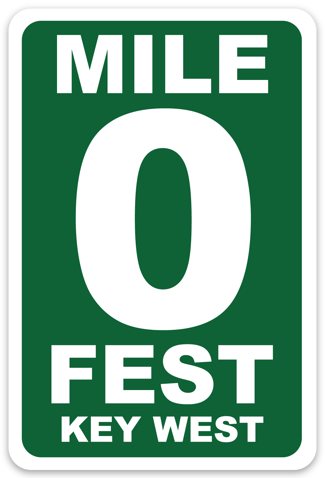 2025 Mile0Fest Sticker Designs
