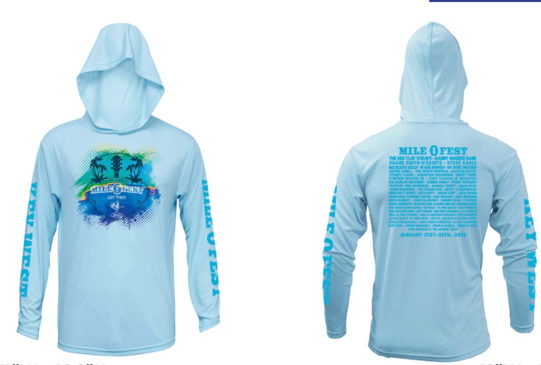 2025 Lineup Hooded Fishing Shirt