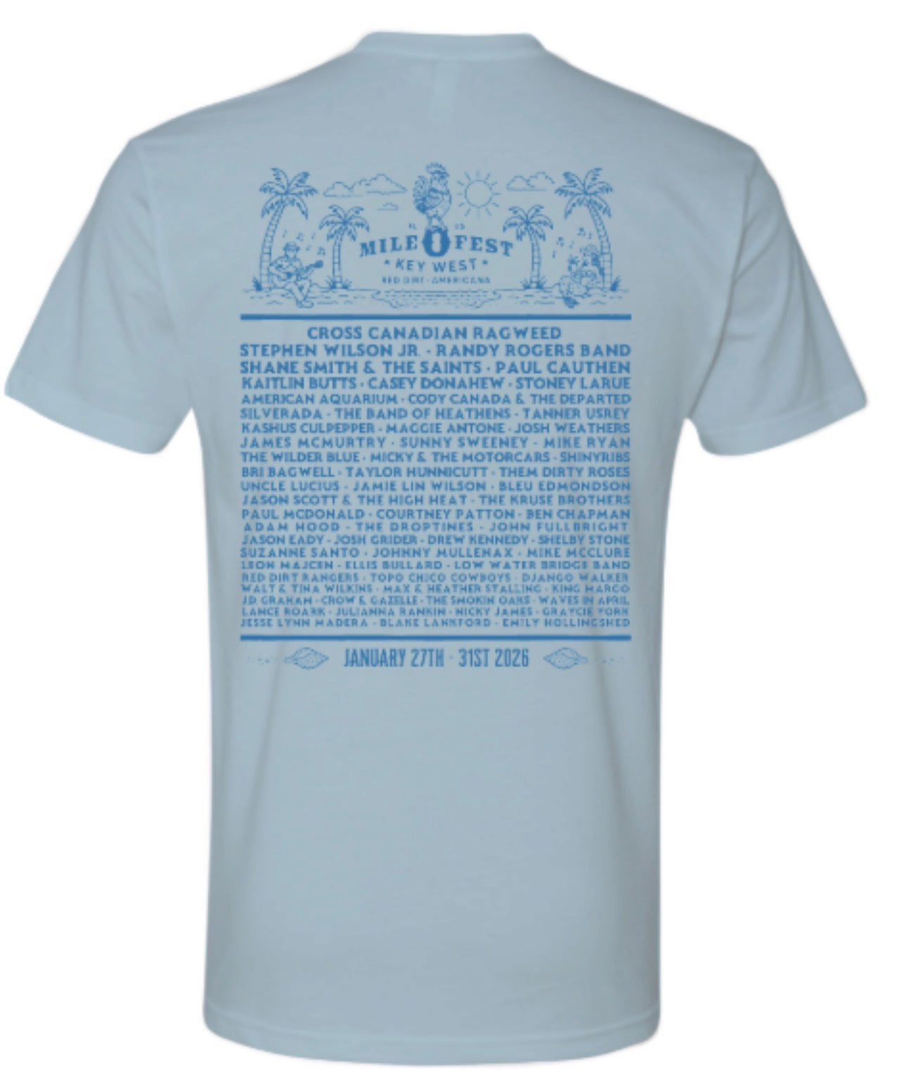 Kimes Mile0 ‘26 Lineup Tee