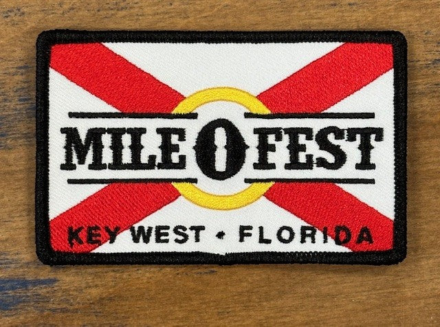 Mile0Fest Embroidered Patches