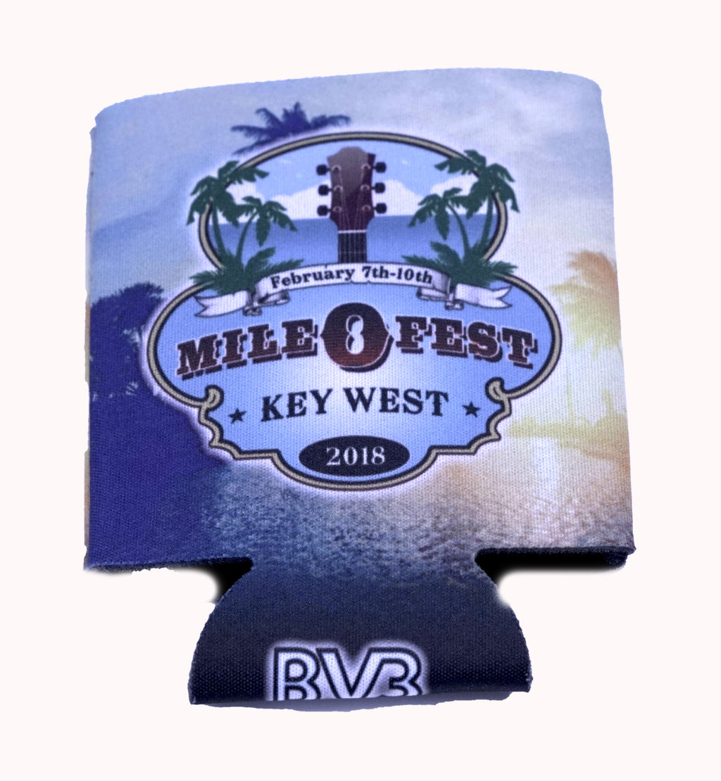 Mile 0 Fest Lineup Koozies