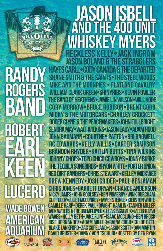 Mile 0 Fest 2020 Poster