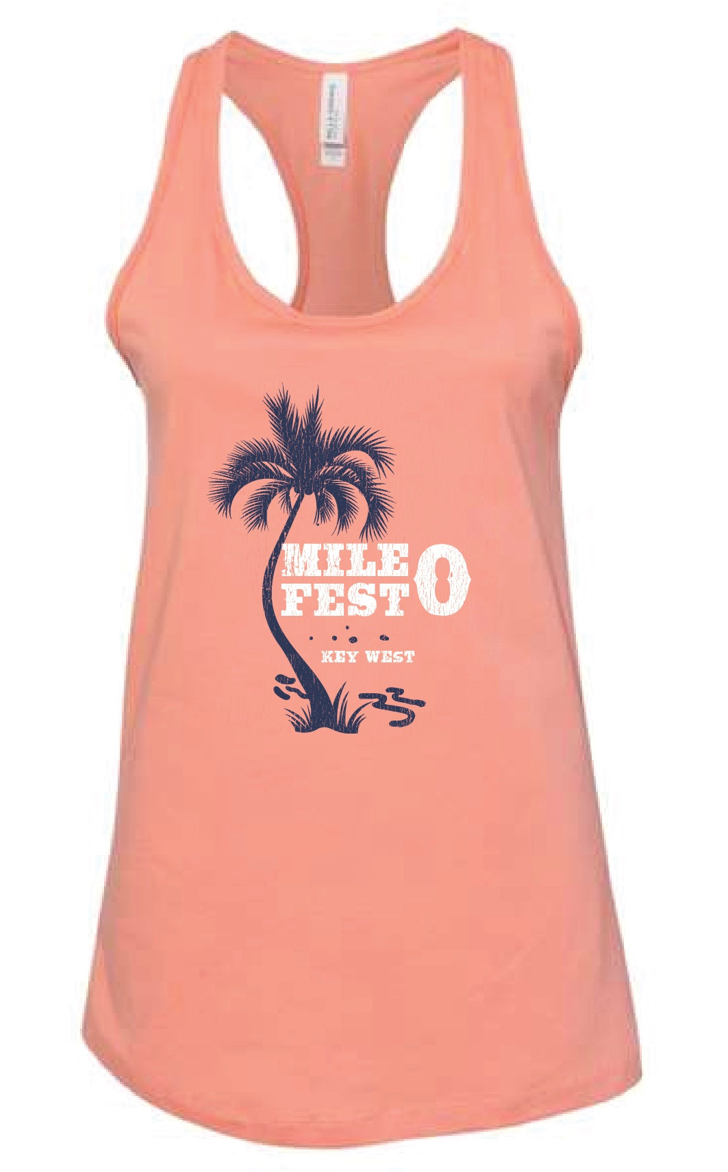 Closet Clean out! Mile 0 Fest Coral Palm Ladies Tank